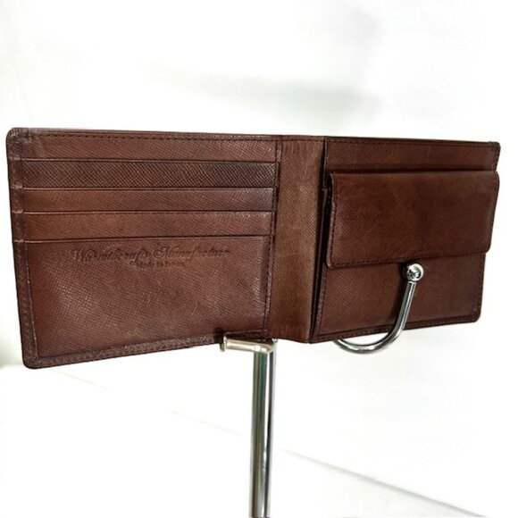 Unused The Warmthcrafts-Manufacture Horsehide Wallet Bi-fold Wallet Brown Men(8) - Picture 1 of 10